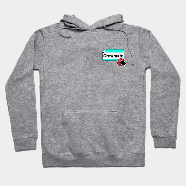 Among Us Crewmate Sticker Hoodie by THUD creative